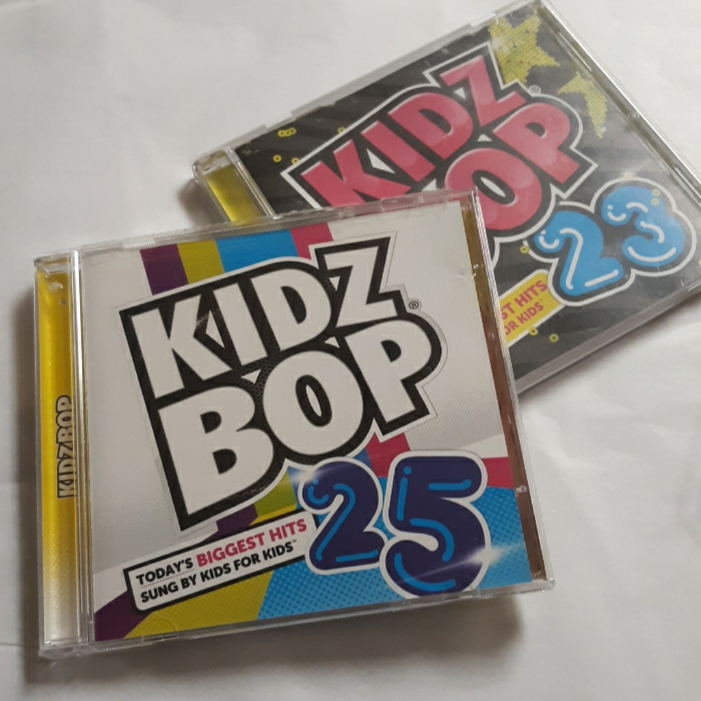 Kidz Bop 23 and 25 music cd lot of 2